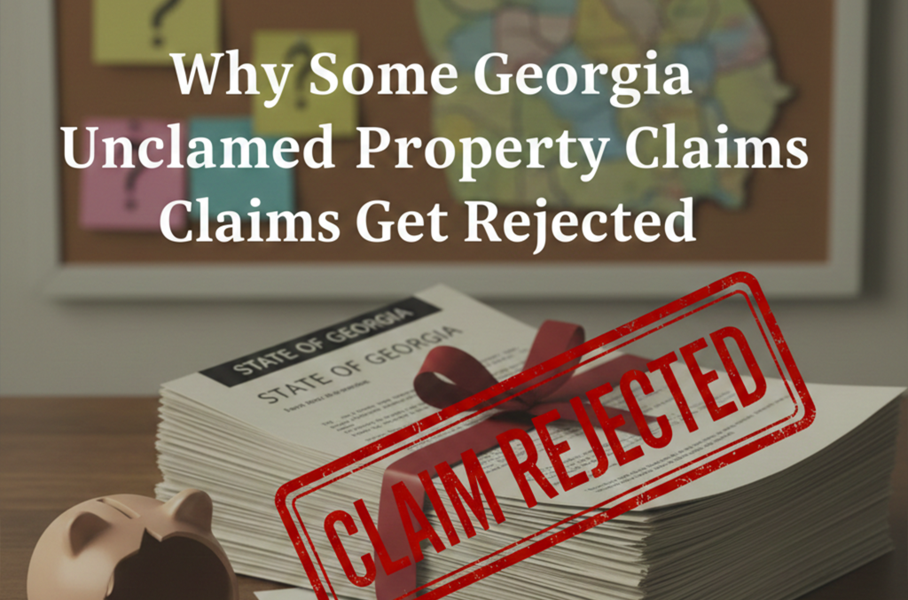 Why Some Georgia Unclaimed Property Claims Get Rejected (And How to Avoid It)